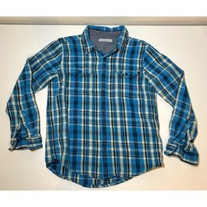 Outerknown Men's Blanket Shirt | Blue | Large